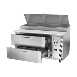 Victory VPPD60HC-2 Pizza Prep Table With Drawers, Chef's Deal
