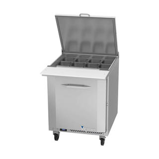 Victory VSP27HC-12B Sandwich Prep Prep Big Top Refrigerator, Chef's Deal