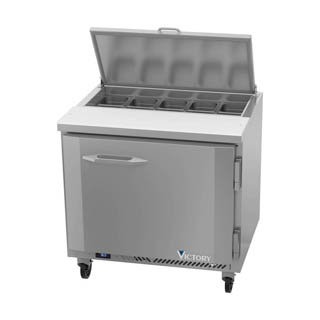 Victory VSP36HC-10 Sandwich Prep Prep Refrigerator, Chef's Deal
