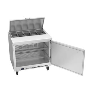 Victory VSP36HC-10 Sandwich Prep Prep Refrigerator, Chef's Deal