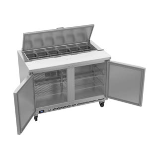 Victory VSP48HC-12 Sandwich Prep Prep Refrigerator, Chef's Deal