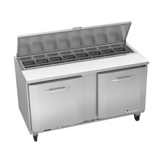 Victory VSP60HC-16 Sandwich Prep Prep Refrigerator, Chef's Deal