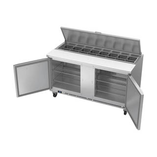 Victory VSP60HC-16 Sandwich Prep Prep Refrigerator, Chef's Deal