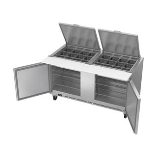 Victory VSP60HC-24B Sandwich Prep Prep Big Top Refrigerator, Chef's Deal
