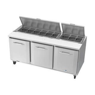 Victory VSP72HC-18 Sandwich Prep Prep Refrigerator, Chef's Deal