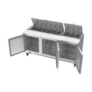 Victory VSP72HC-18 Sandwich Prep Prep Refrigerator, Chef's Deal
