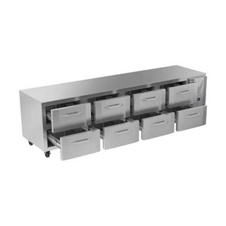 Victory VURD119HC-8 UnderCounter Refrigrator With Drawers, Chef's Deal