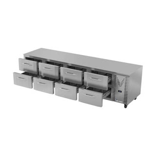 Victory VURD119HC-8 UnderCounter Refrigrator With Drawers, Chef's Deal
