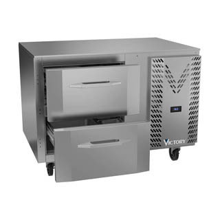 Victory VURD46HC-2 UnderCounter Refrigrator With Drawers, Chef's Deal