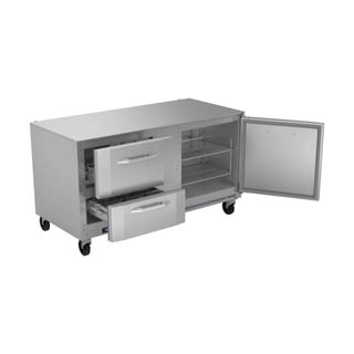 Victory VURD60HC-2 UnderCounter Refrigrator With Drawers, Chef's Deal