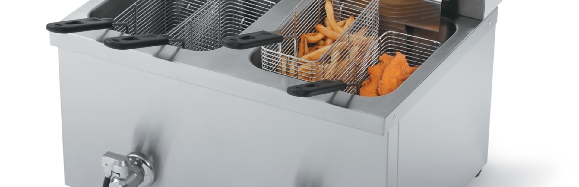 The Vollrath 40710 Cayenne Countertop Deep Fryer , Chef's Deal