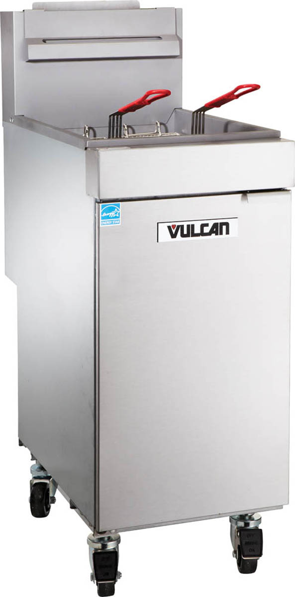 Vulcan 1VEG35M Full Pot Floor Model Gas Fryer