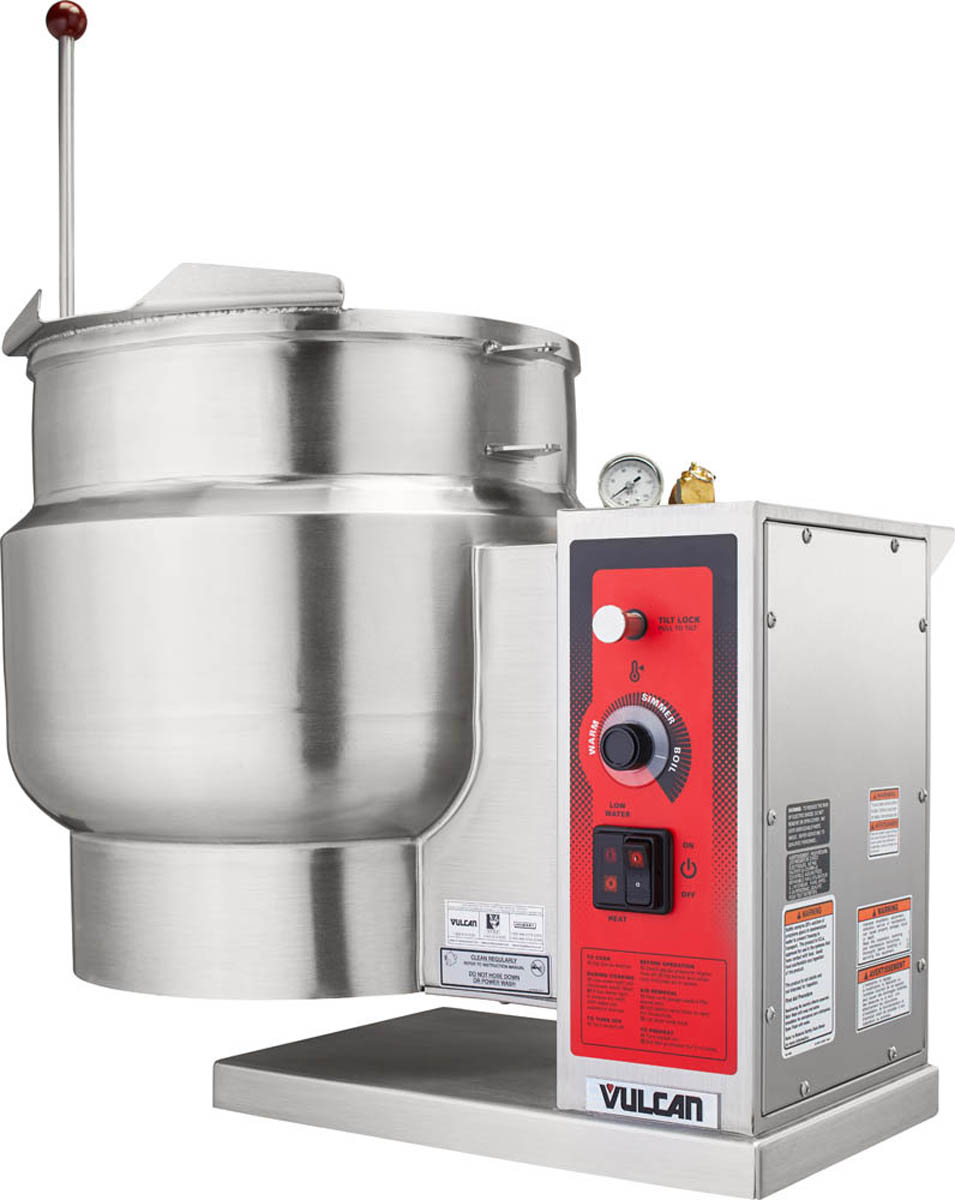 Vulcan K12ETT KE SERIES ELECTRIC COUNTER TILTING KETTLE