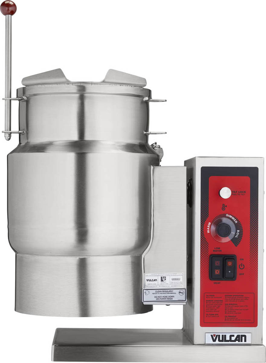 Vulcan K6ETT KE SERIES ELECTRIC COUNTER TILTING KETTLE