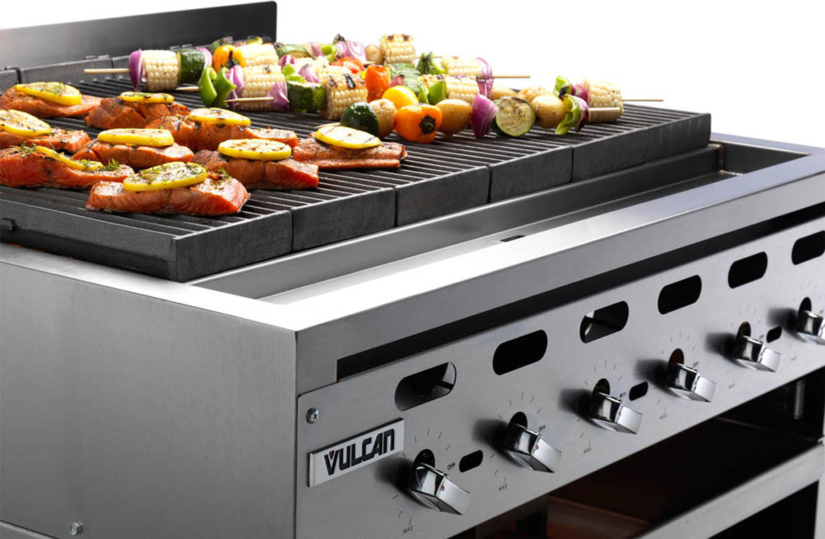 Vulcan VACB SERIES HEAVY DUTY COUNTER MODEL GAS CHARBROILER
