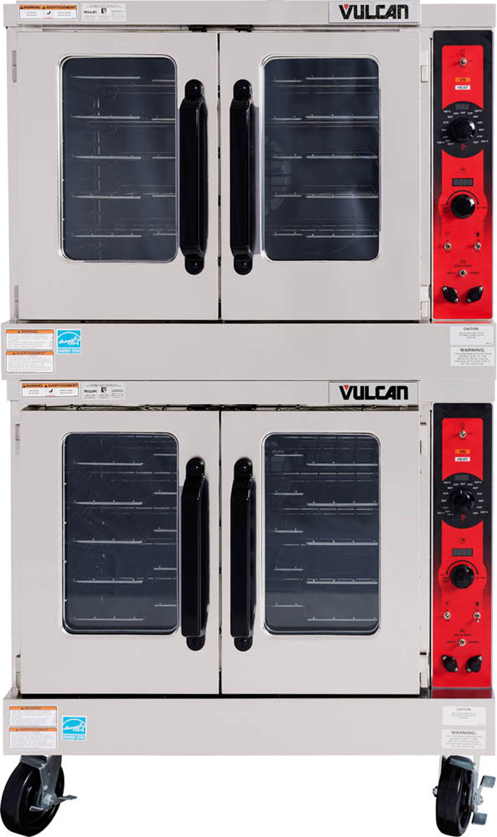 Vulcan VC55ED Double Deck Full Size Electric Convection Oven