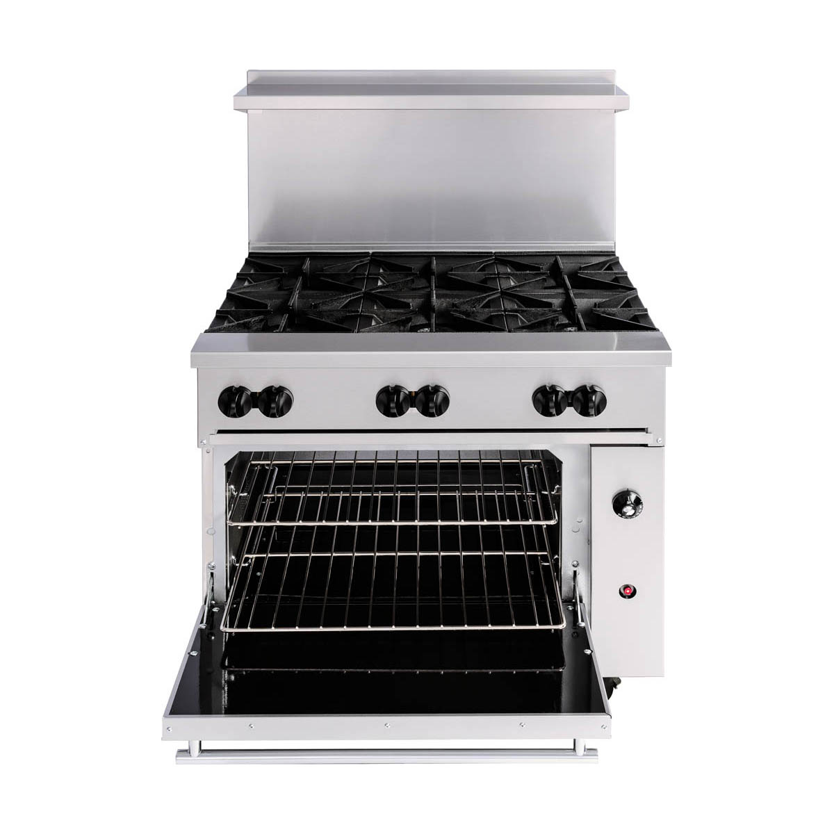 Vulcan CHALLENGER XL GAS RESTAURANT RANGE 6 OPEN BURNERS 36 Inch WIDE GAS RANGE