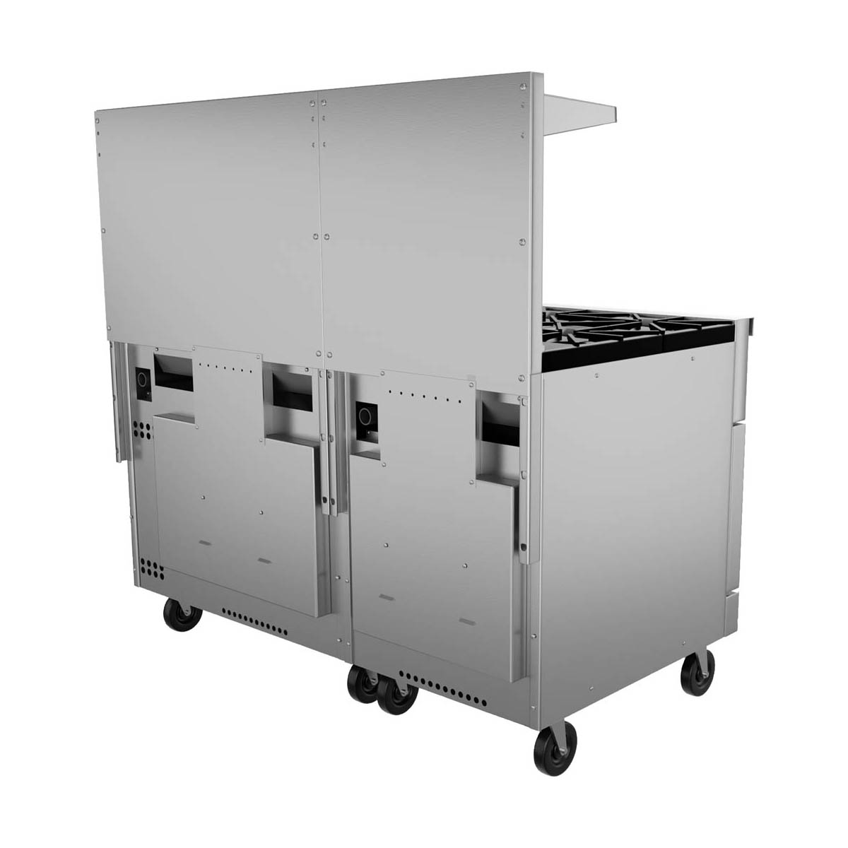 Wolf C60SS Series 60 Inch Gas Restaurant Range