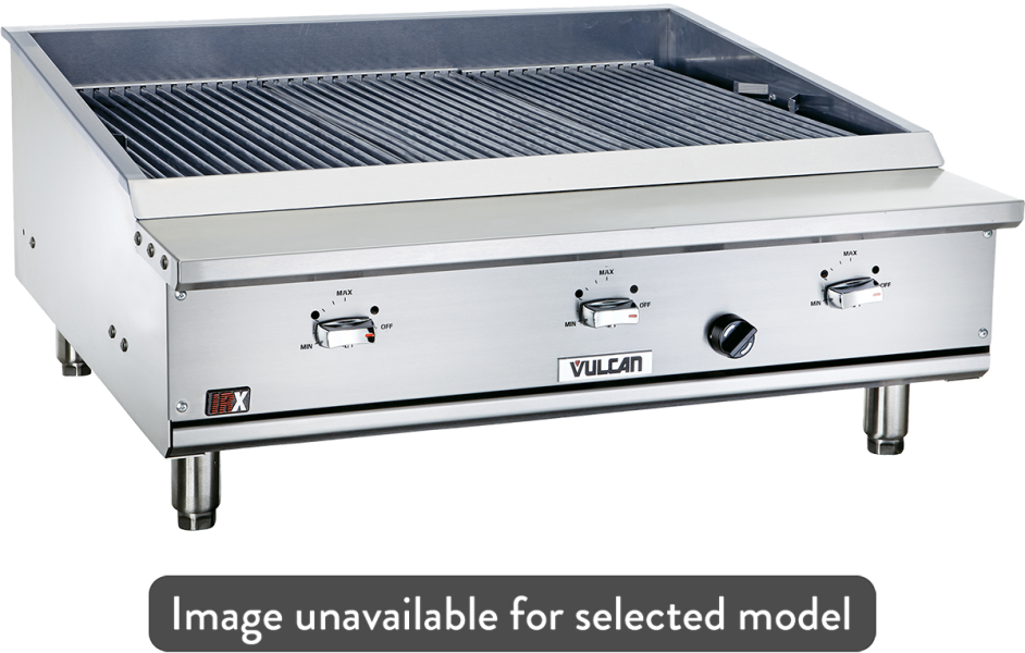 The Vulcan VTEC36 Counter Model Gas Infrared CharBroiler, Chef's Deal