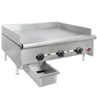 Wells HDG-3630G 36 Countertop Gas Griddle,Chefs Deal's