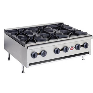 Wells HDHP-3630G Hot Plate 6-Burner Nat/Lp,Chefs Deal's