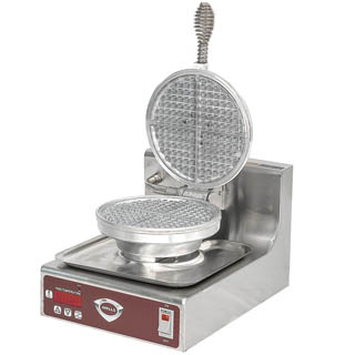 Wells WB-1E Single Classic American Waffle Maker w/ Cast Aluminum Grids, 900W,Chefs Deal's