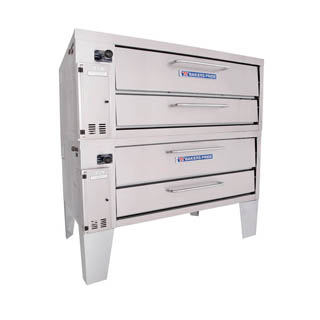 BAKERS PRIDE SUPERDECK SERIES 8 Inch DECK HEIGHT GAS OVENS SERIES: 251, 351, 451