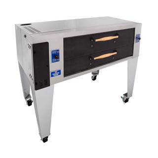 BAKERS PRIDE SUPERDECK SERIES 8 Inch DECK HEIGHT DISPLAY GAS PIZZA OVENS SERIES: Y-DSP