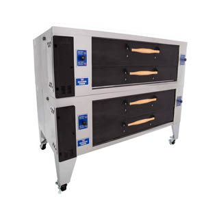 BAKERS PRIDE SUPERDECK SERIES 8 Inch DECK HEIGHT DISPLAY GAS PIZZA OVENS SERIES: Y-DSP