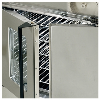 Garland SUMG-100 convection oven stainless steel doors