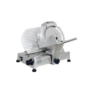 OMCAN 10-INCH BELT DRIVEN MEAT SLICERS
