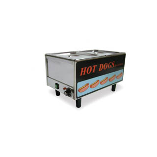 OMCAN HOTDOG STEAMER AND BUN WARMER