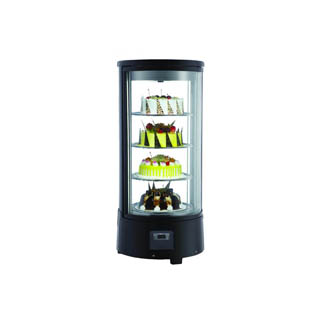 OMCAN ROTATING COUNTERTOP DISPLAY CASE
WITH 2.54 Cu. Ft.