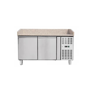 OMCAN GRANITE TOP PIZZA PREP TABLES