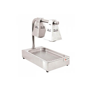 OMCAN COUNTERTOP SINGLE AND DOUBLE BULB HEAT LAMP