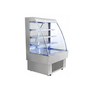 OMCAN 40-INCH OPEN REFRIGERATED DISPLAY CASE WITH 13.42 CU.FT.
