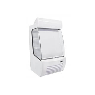 OMCAN OPEN REFRIGERATED FLOOR DISPLAY CASE WITH 12.71 CU.FT.