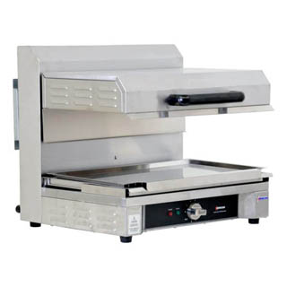 OMCAN QUARTZ ADJUSTABLE SINGLE SALAMANDER