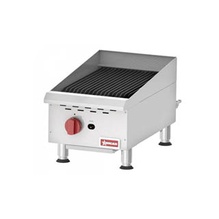 OMCAN COUNTERTOP STAINLESS STEEL GAS CHAR-BROILER