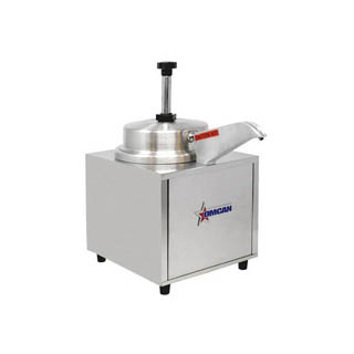 OMCAN COUNTERTOP FOOD WARMER WITH SPOUT AND PUMP
3.5 QT. CAPACITY