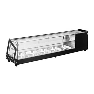 OMCAN SQUARE GLASS REFRIGERATED SUSHI SHOWCASeS