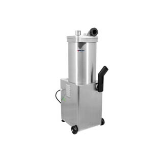 OMCAN STAINLESS STEEL HYDRAULIC PISTON
SAUSAGE STUFFERS - 95 LB CAPACITY
