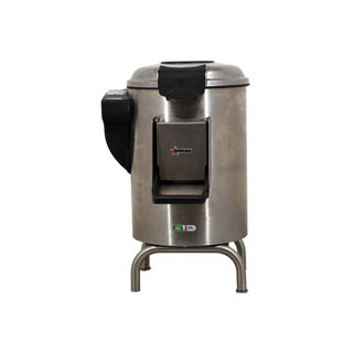 OMCAN 66 LBS / 30 KG POTATO PEELER WITH
MICROSWITCH AND FLOOR WATER DISCHARGE