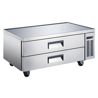 OMCAN REFRIGERATED CHEF BASES WITH DRAWERS