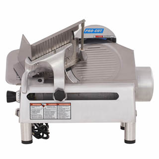 Pro-cut KMS-12 Powerful 1/3 HP Motor for slicing semi frozen, boneless meat, cold cuts
      and a variety of cheeses, Chef's Deal